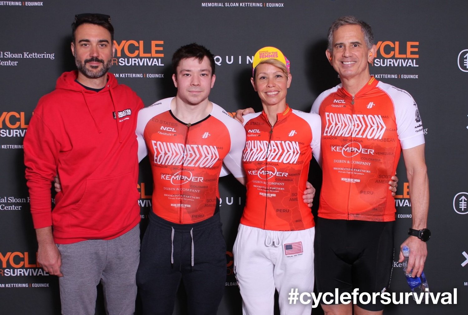 Cycling together for Cycle for Survival